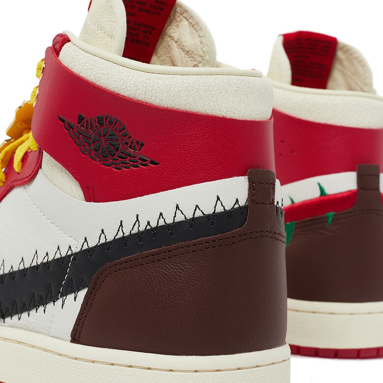 JORDAN x Teyana Taylor Wmns Air Jordan 1 Zoom CMFT 2 “A Rose From Harlem” gym red/black-summit white