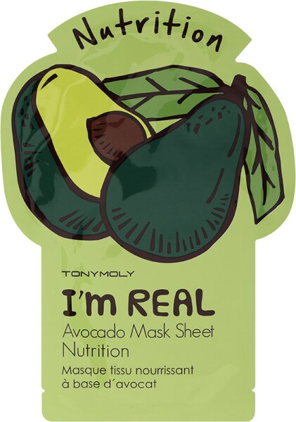 TonyMoly I'm Real Avocado Sheet Mask Tuchmaske