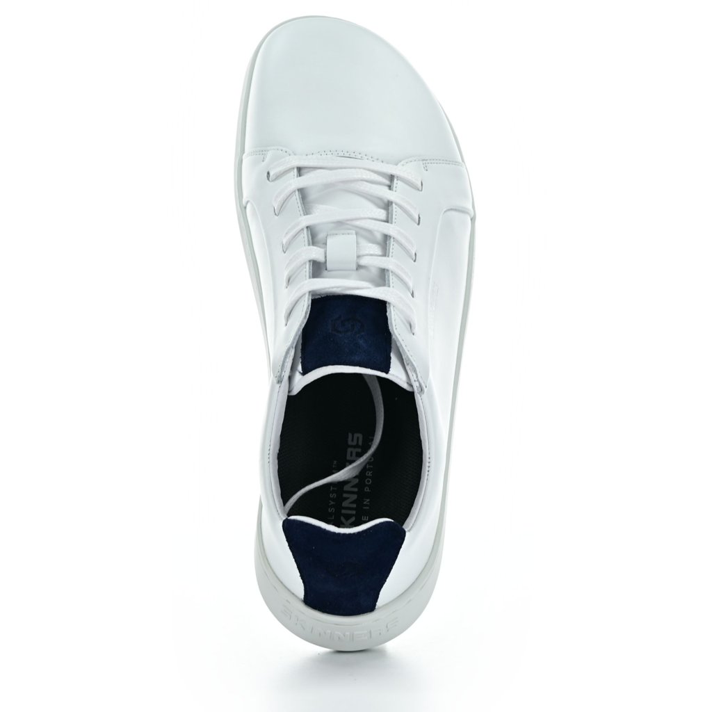Skinners Moonwalker Leather Blue/White Barfußsneakers