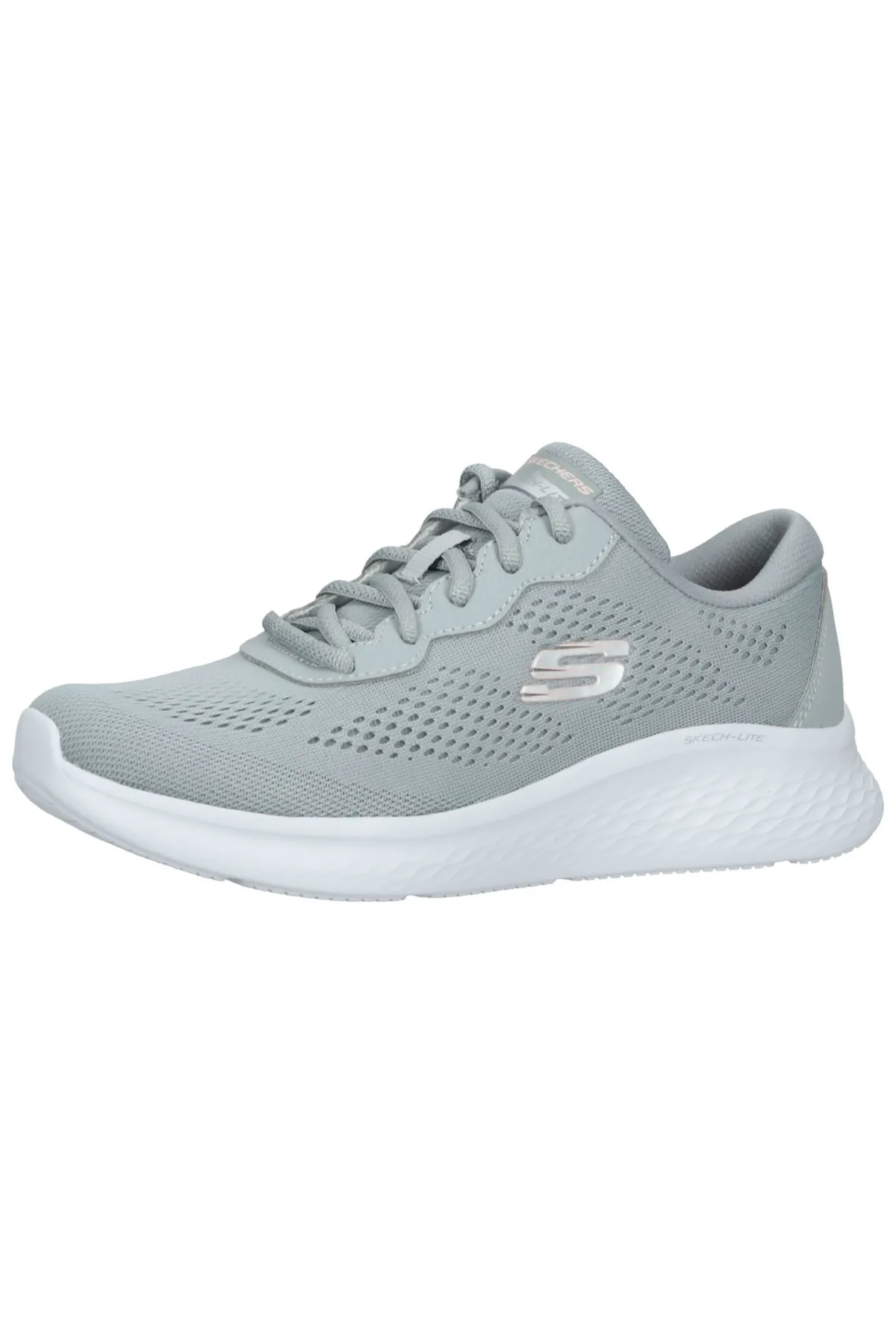 SKECHERS  Sneaker - Grau - Flacher Absatz