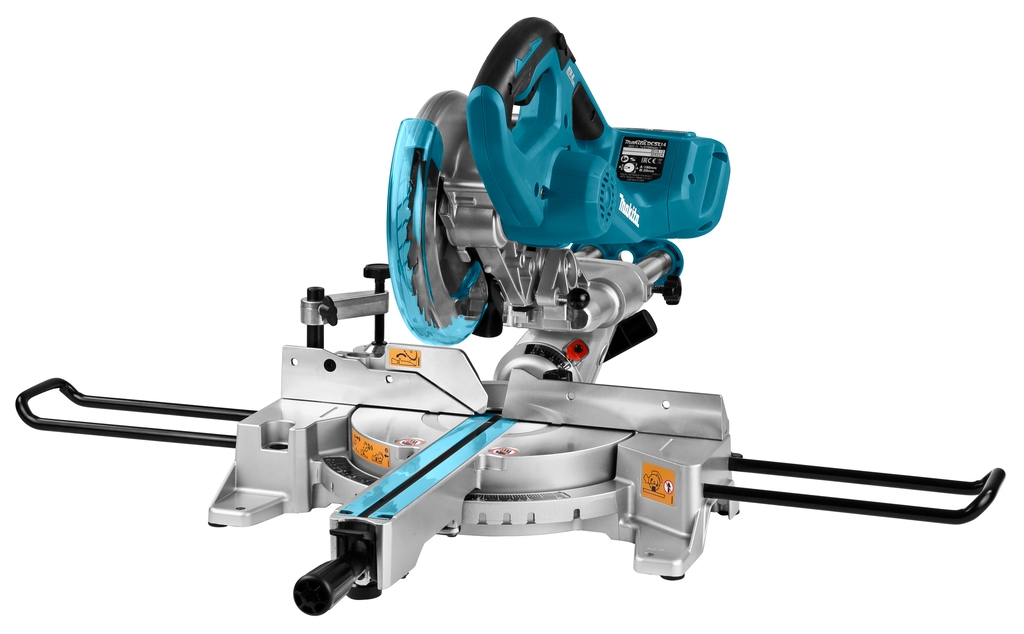 Sierra ingletadora Makita DLS714NZ de 190 mm, 2 x 18 V (baterías y cargador no incluidos)