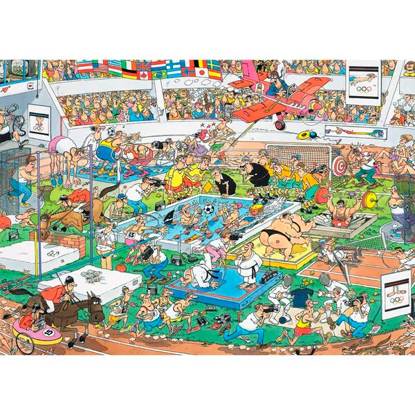 Jumbo Jan van Haasteren Sportnapi Puzzle 500 db