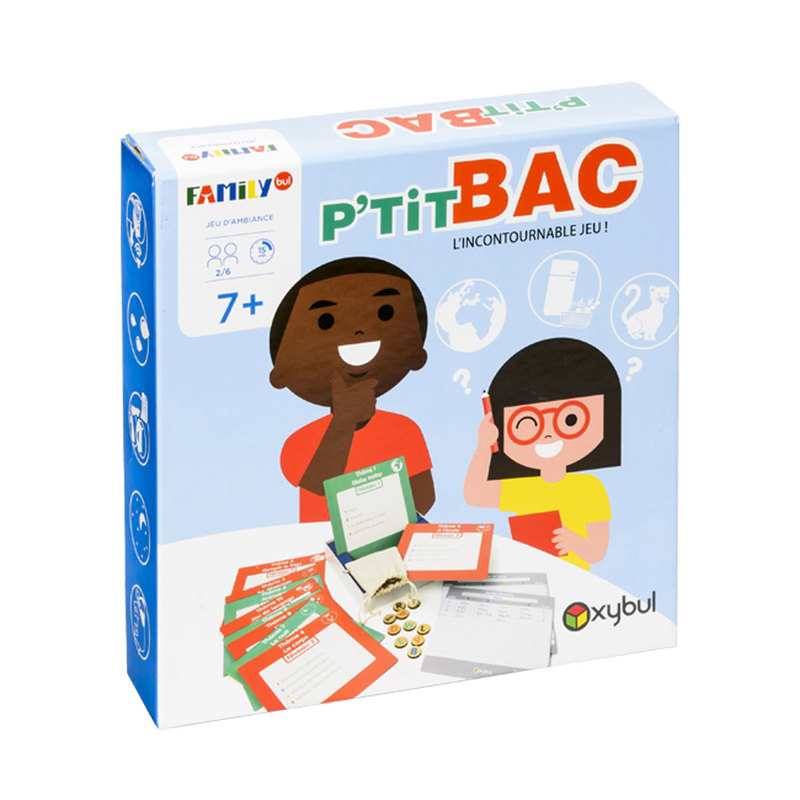 Jeu de société P'tit bac Oxybul