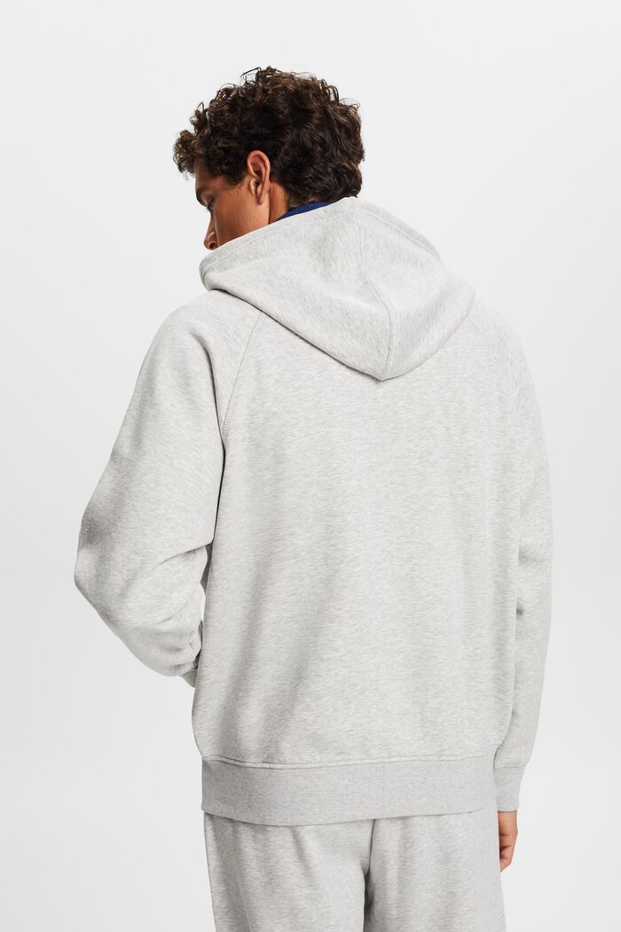 Hoodie mit Logostickerei