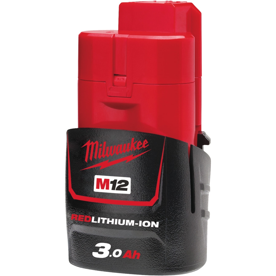 Milwaukee Accessories 4932451388 M12 B3 Battery M12 12V 3.0ah red Li-Ion