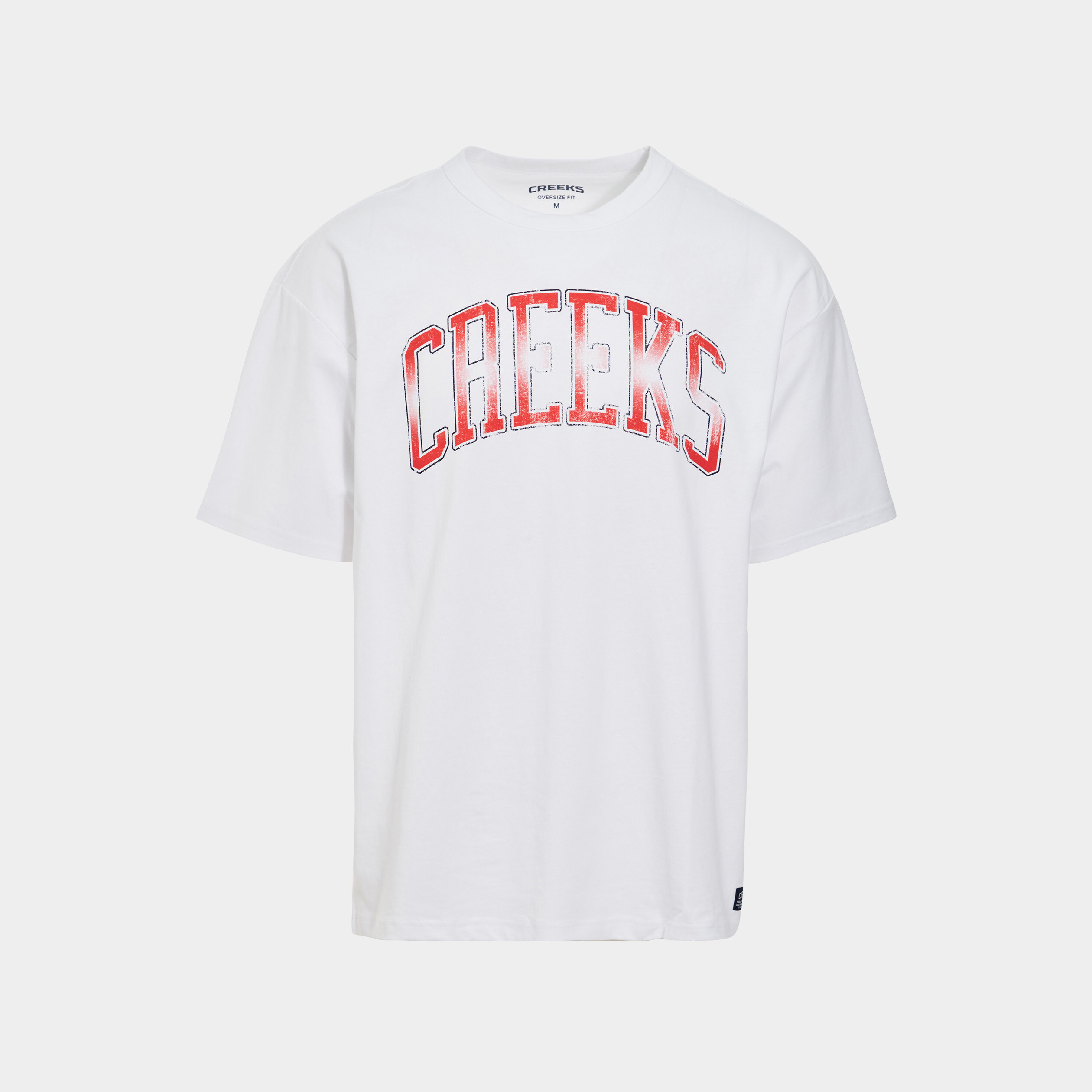 T-shirt manches courtes Creeks blanc homme | La Halle