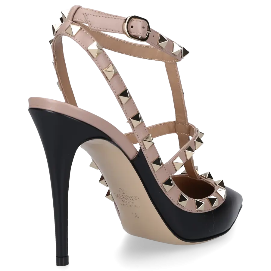 Valentino Garavani - Pumps ROCKSTUD Kalbsleder - schwarz