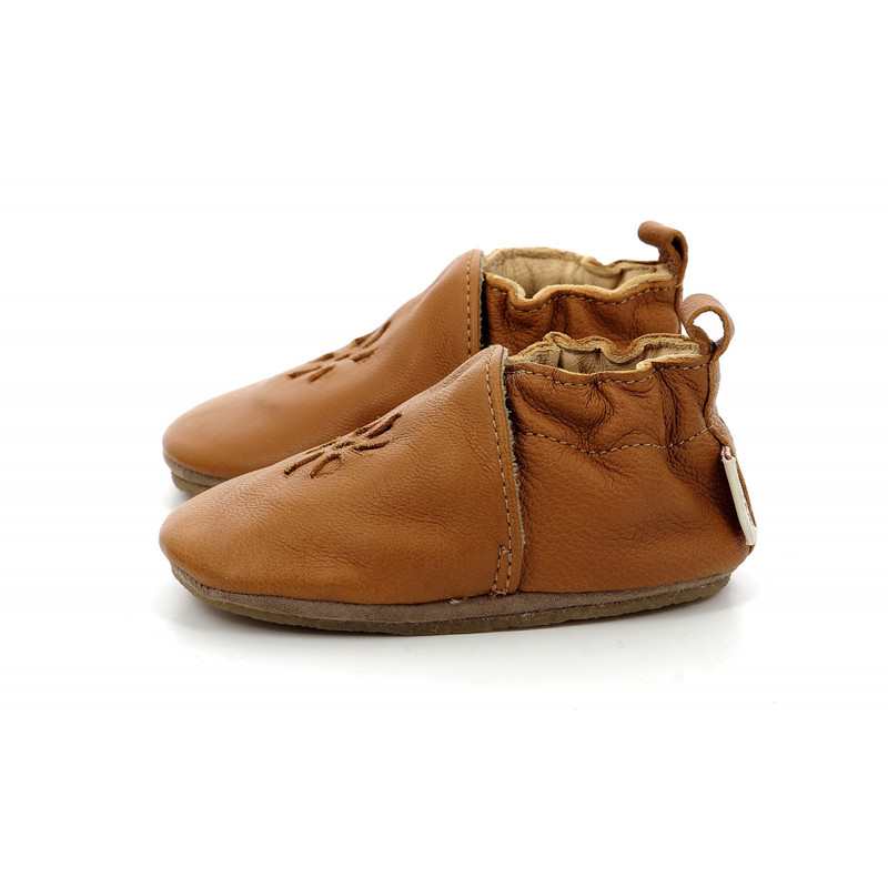 Chaussons cuir Lazeez