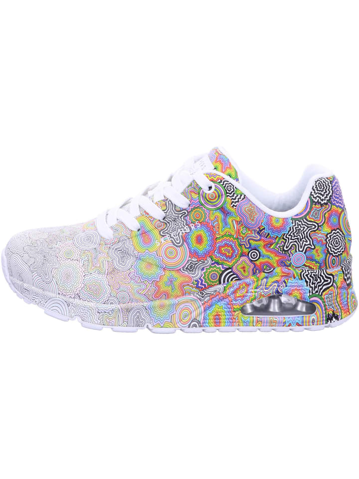 Skechers Damen- Schnürschuhe UNO - KALEIDOSCOPE DREAM in Bunt günstig kaufen