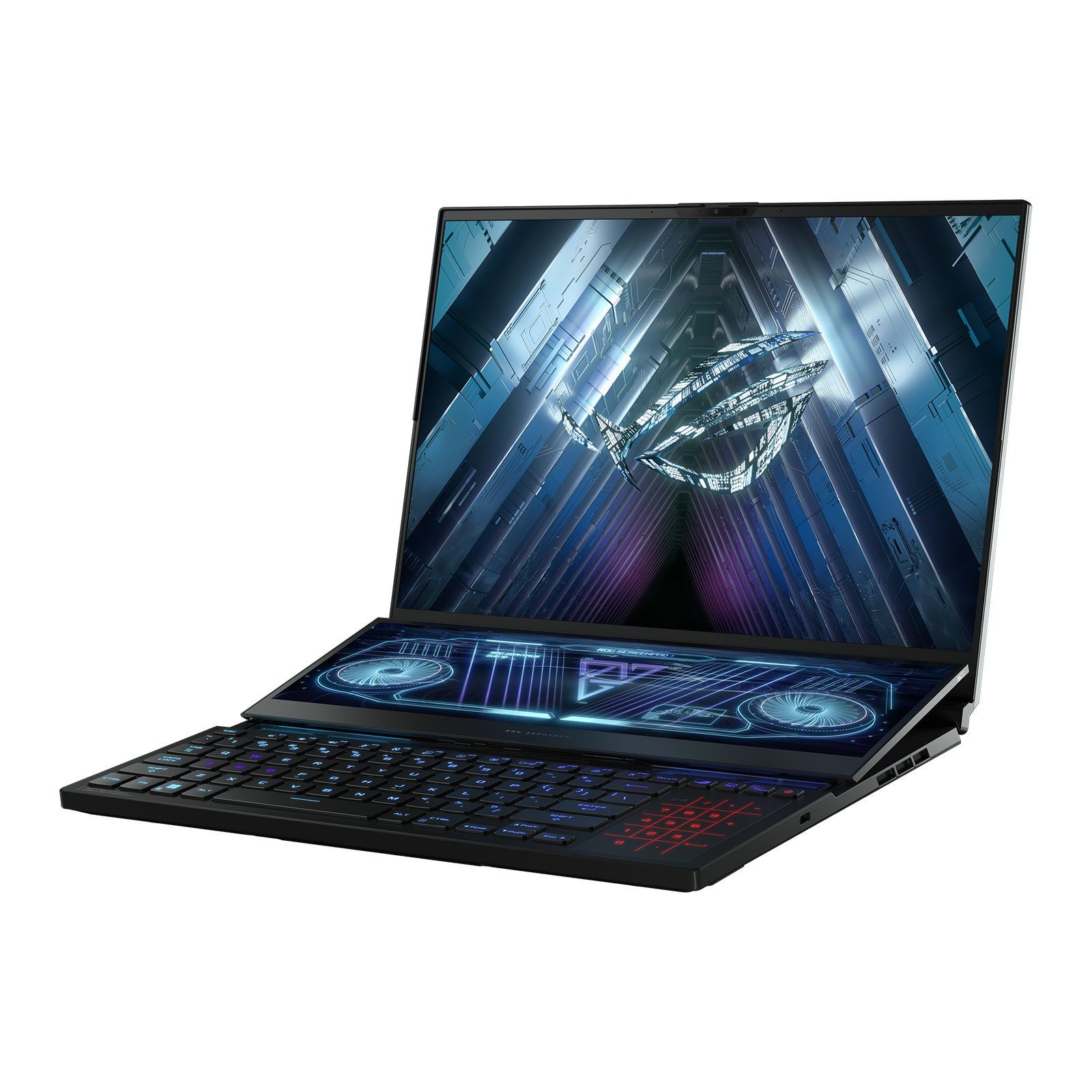 Asus ROG Zephyrus Duo 16 GX650RW-LO070W Gaming-Notebook (40.6 cm/16 Zoll, AMD Ryzen 7 6800H, GeForce RTX 3070 Ti, 2000 GB SSD, Zweitdisplay mit Touch-Funktion)