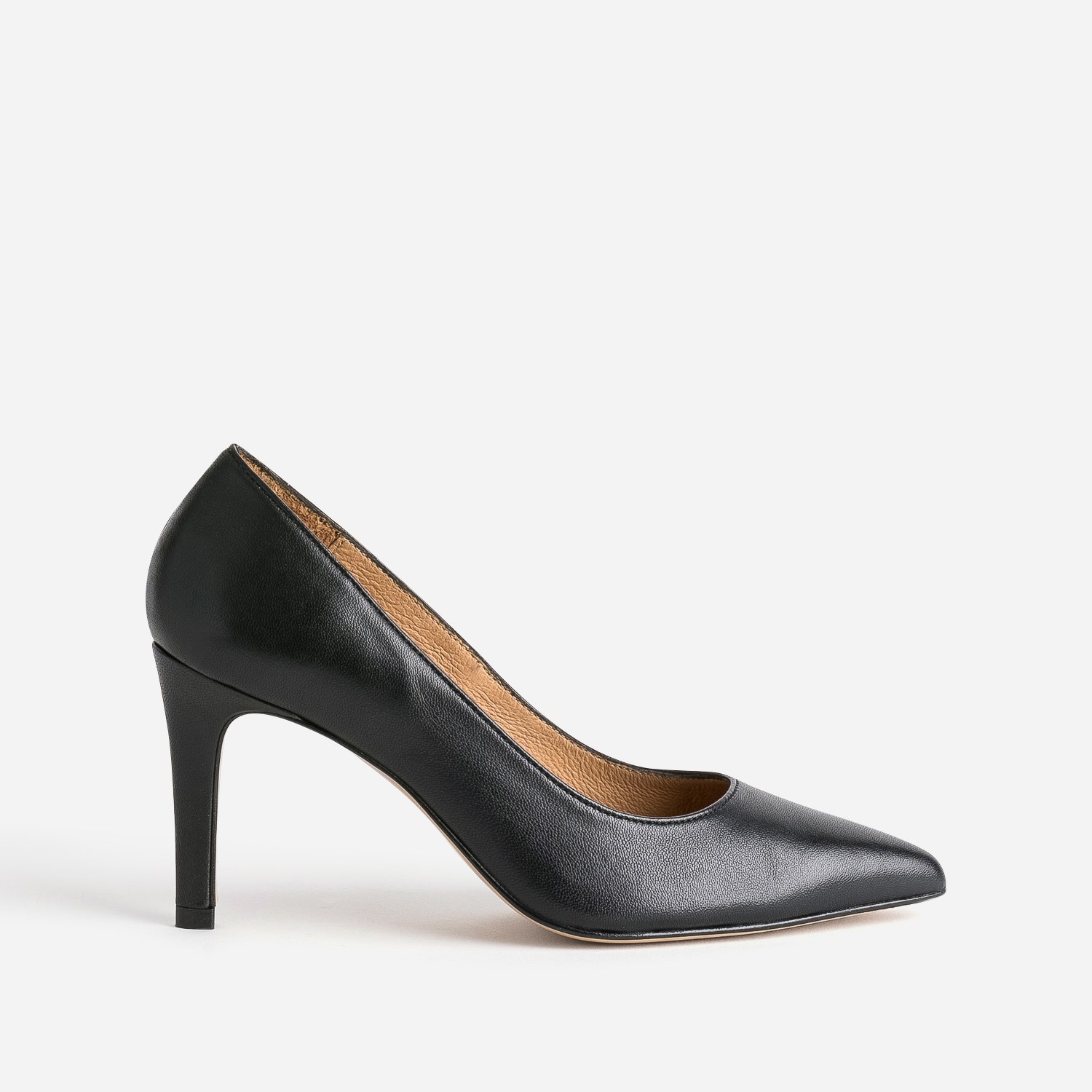 Escarpin TEXTO noir en cuir