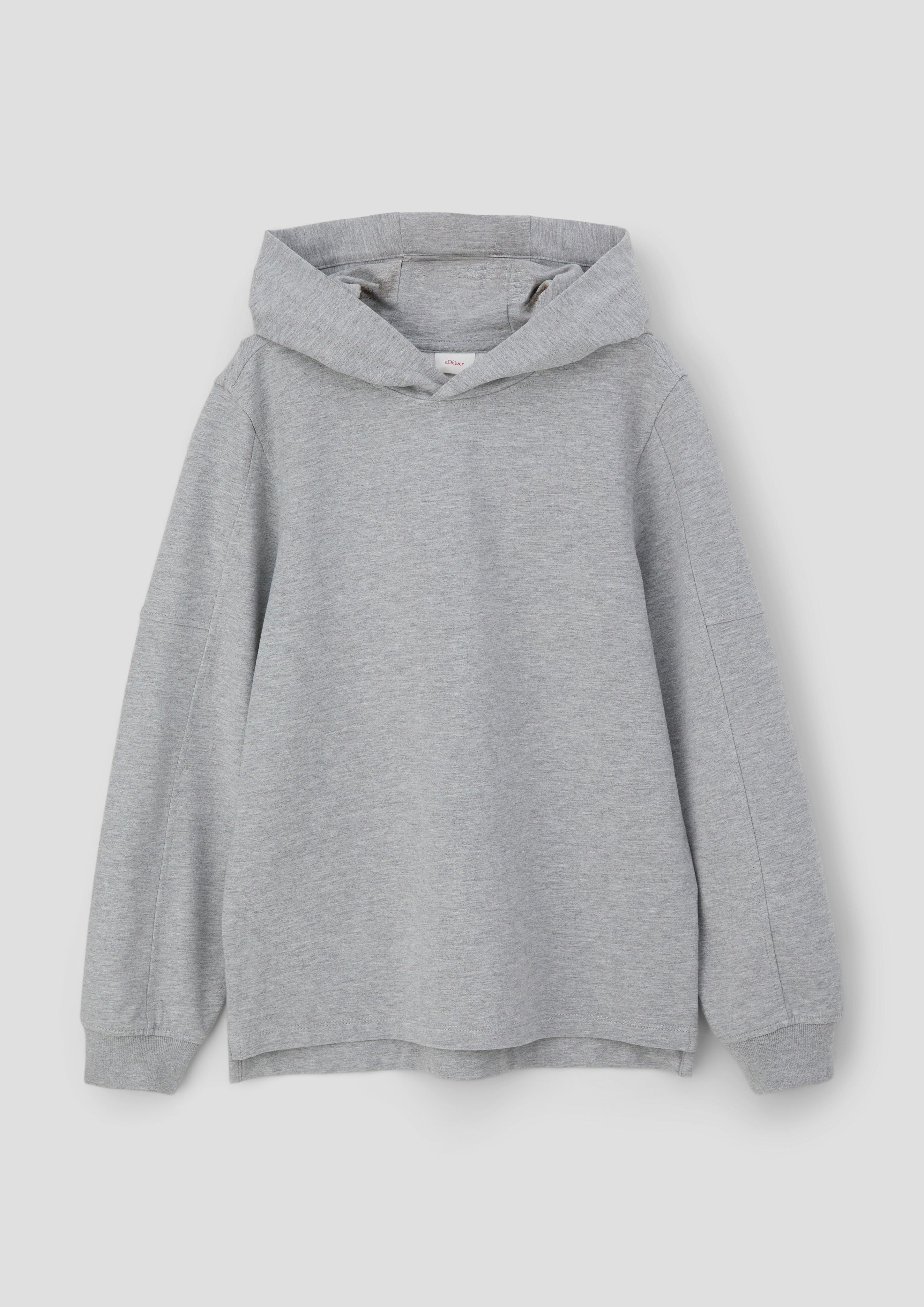 Kapuzensweatshirt mit Teilungsnähten  2134026-9400