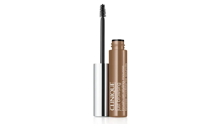 Clinique Just browsing brush-on styling mousse 2 ml 02 - Soft Brown