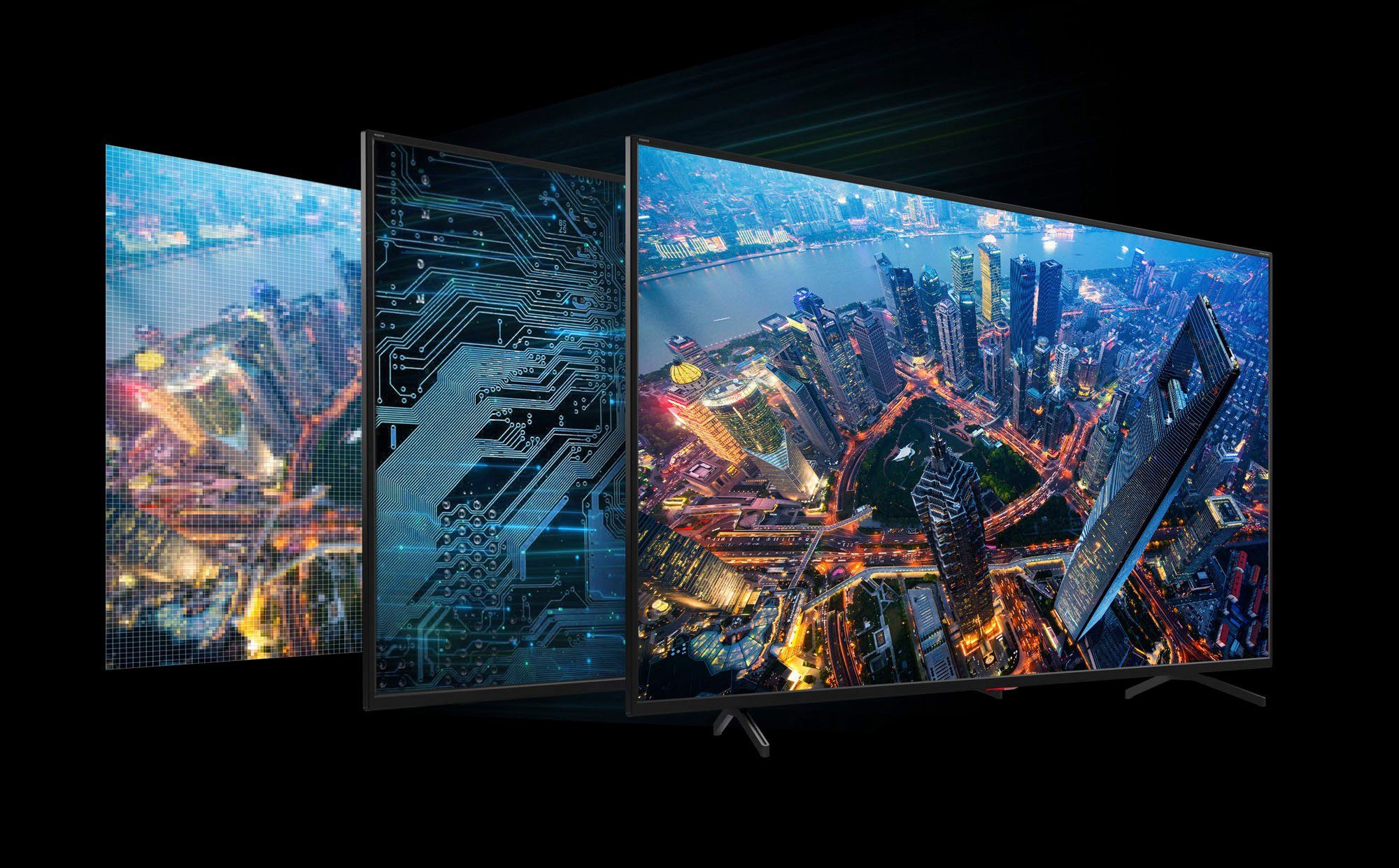 Sharp 4T-C43FNx LED-Fernseher (108 cm/43 Zoll, 4K Ultra HD, Android TV, Smart-TV)