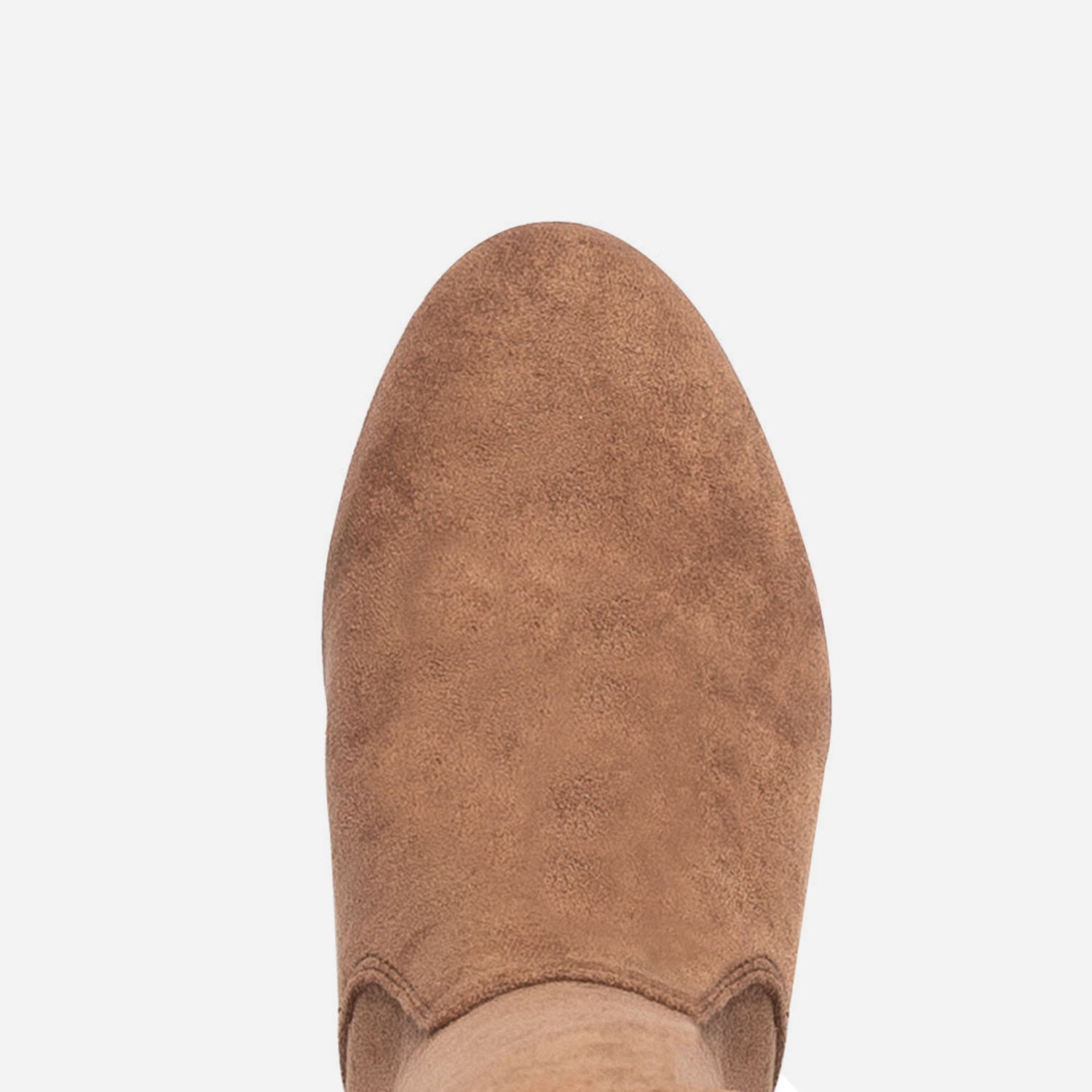 Cuissarde camel suédée