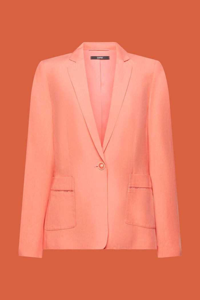 Blazer mit Klöppelspitze, TENCEL™
