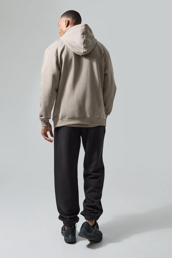 Man Active Oversize Hoodie mit Reißverschluss