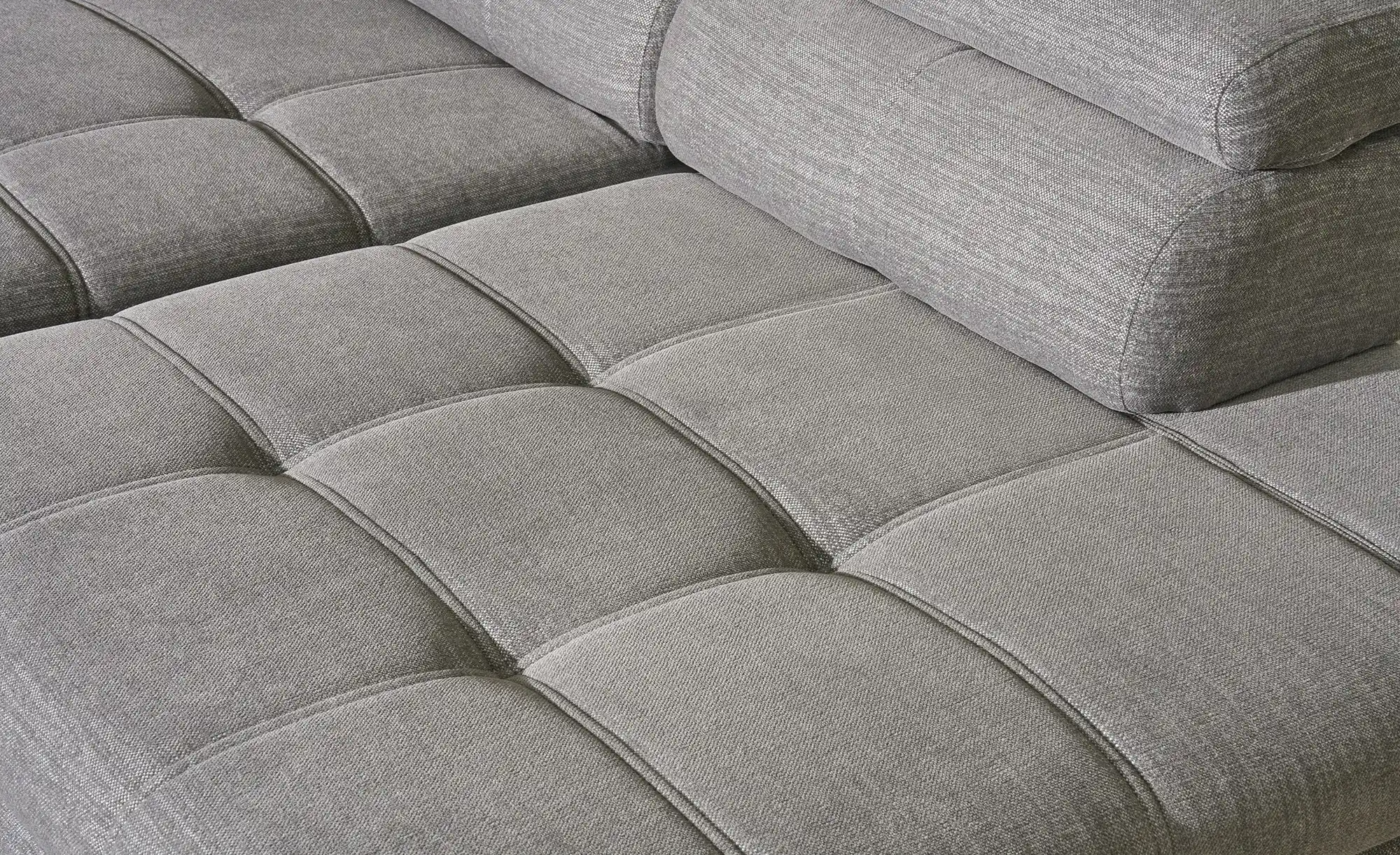 Twist Ecksofa aus Flachgewebe Denvo