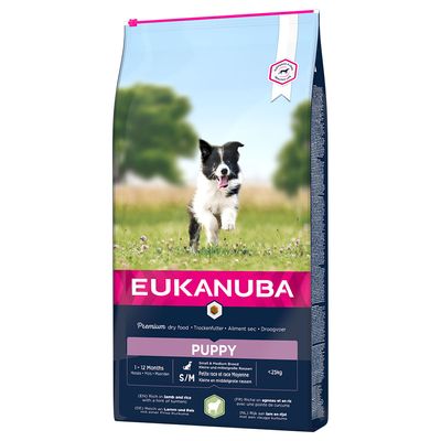 Eukanuba Puppy Small & Medium Breed Lamm & Reis