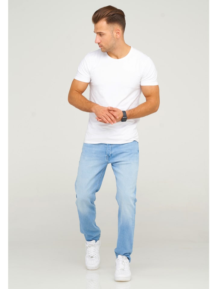 Jack & Jones Jeans Comfort Fit - JJIMIKE JJARIS in Light Blue Denim günstig kaufen