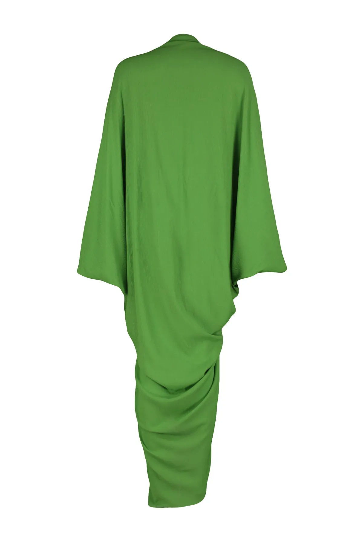 Trendyol Collection  Khakifarbenes, gewebtes, gerafftes Strandkleid mit weiter Passform TBESS23EL00274