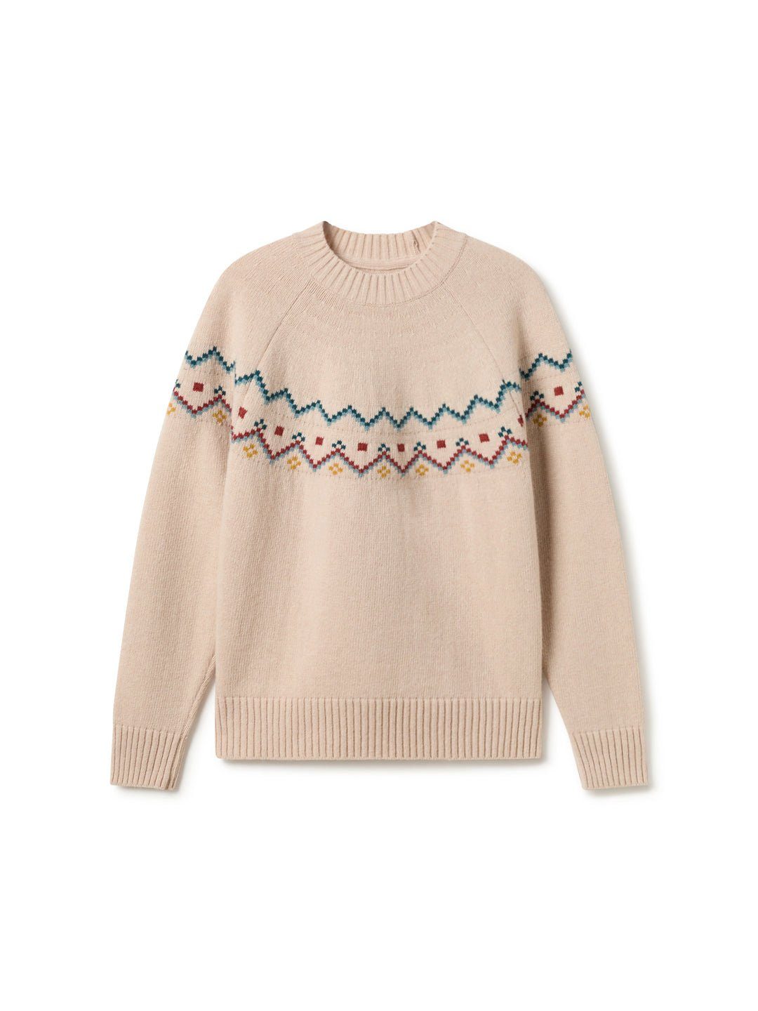 TWOTHIRDS Norwegerpullover Pebble aus Strick
