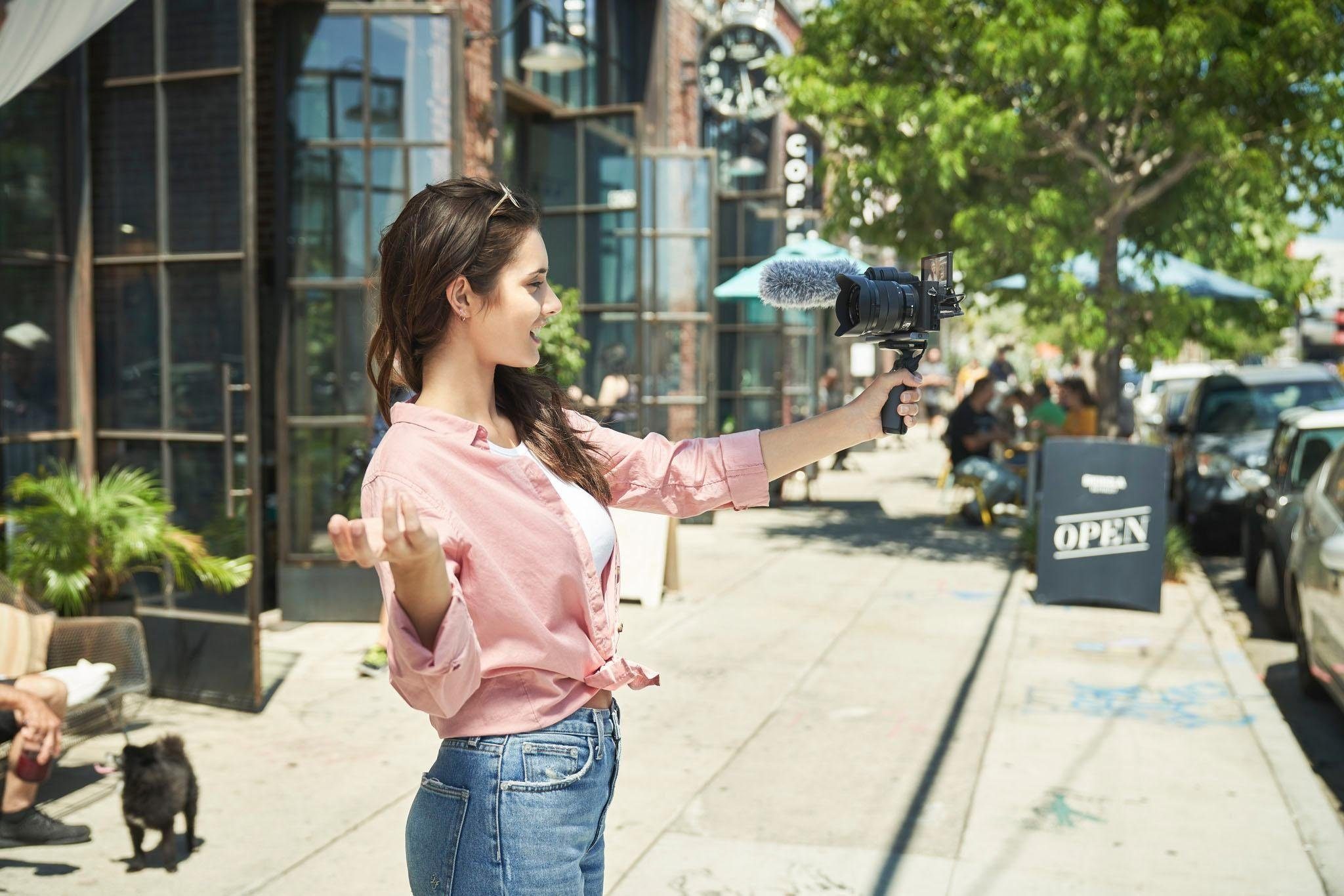 Sony ILCE-6600B - Alpha 6600 E-Mount Systemkamera (24,2 MP, 4K Video, 180° Klapp-Display, NFC, nur Gehäuse)