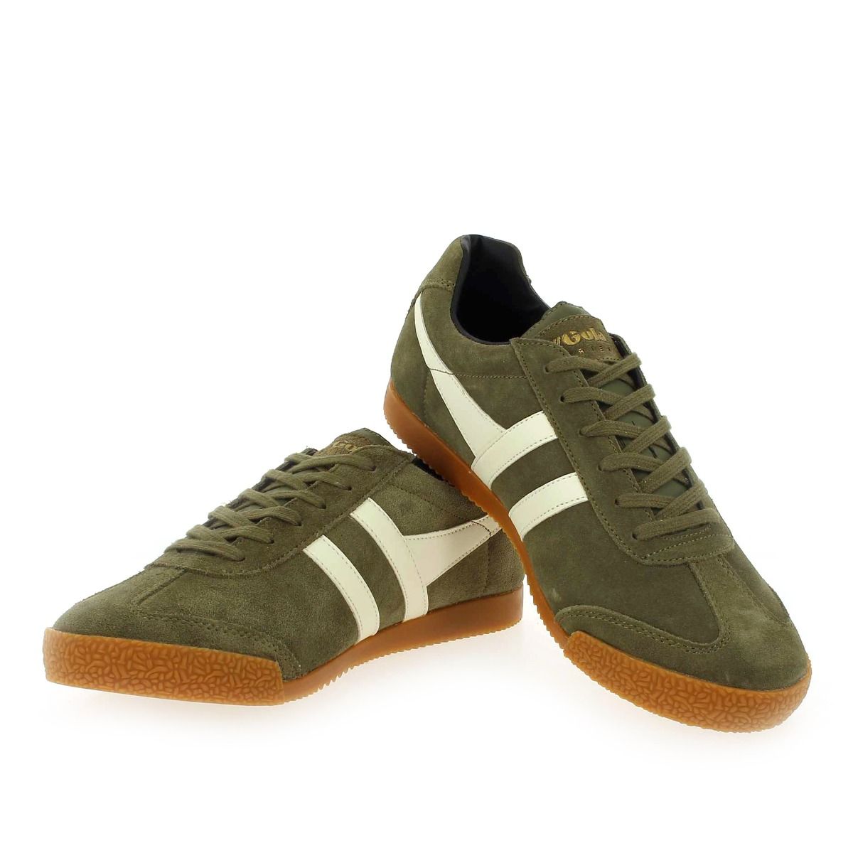 Gola  HARRIER GOLA CMA192 - Kaki Blanc