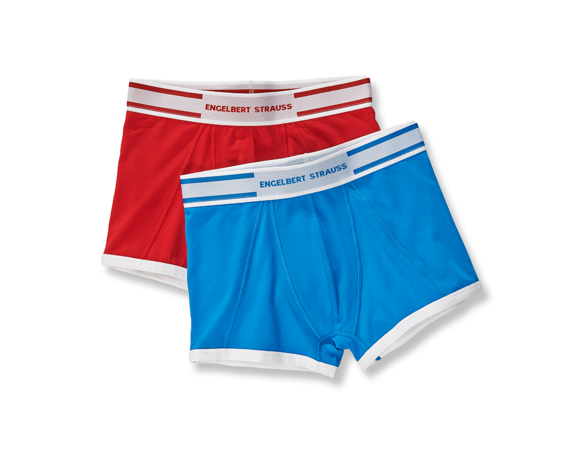 e.s. cotton stretch Pants Colour, 2er Pack