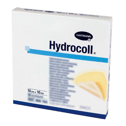 HYDROCOLL Wundverband 10x10 cm  10 St  Kompressen