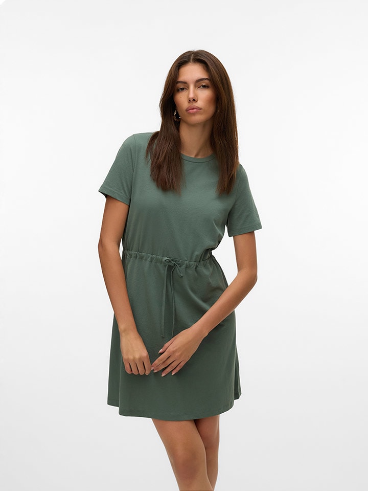Vero Moda Kleid in Khaki günstig kaufen