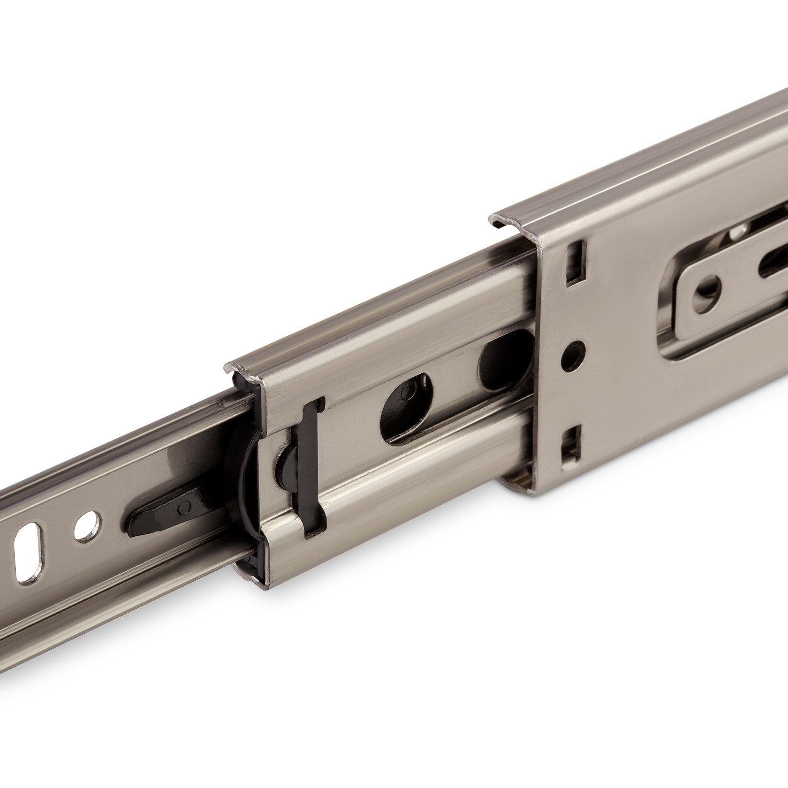 SO-TECH® Auszug Edelstahl Vollauszug kugelgelagert Tragkraft 45 kg Längen 250-750 mm, KV7-45-H45-NF Outdoor seewasserfest