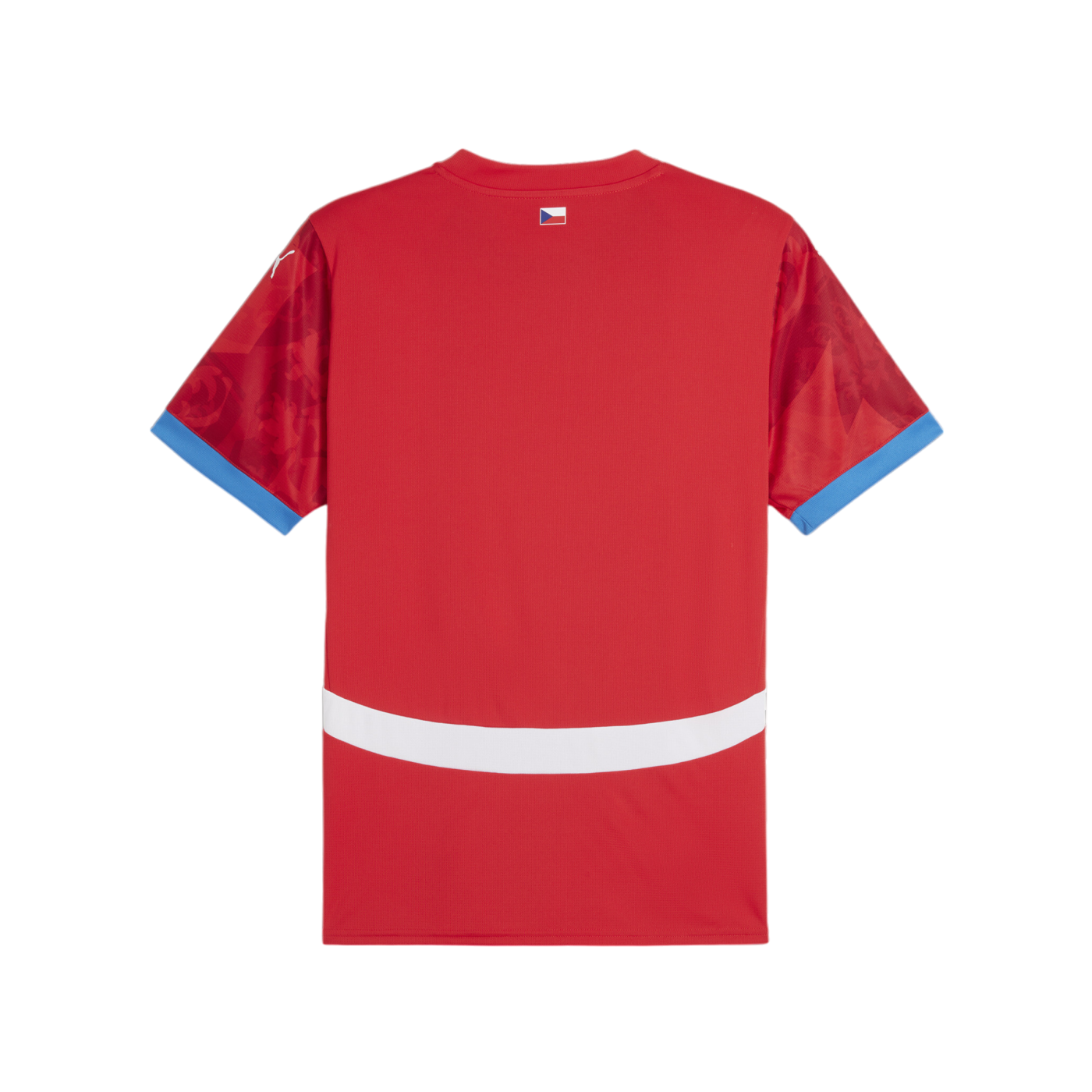 PUMA Tschechien Trikot Home EM 2024 Rot F01