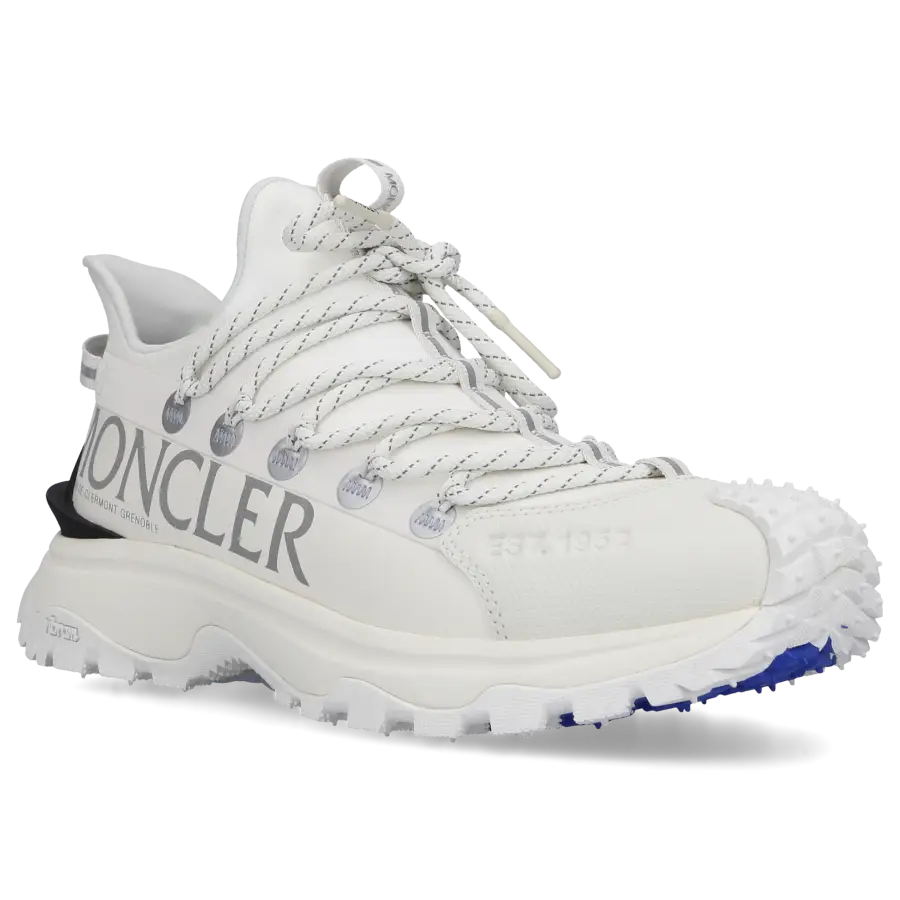 Moncler - Sneaker low TRAILGRIP LITE 2 Kalbsleder - weiß