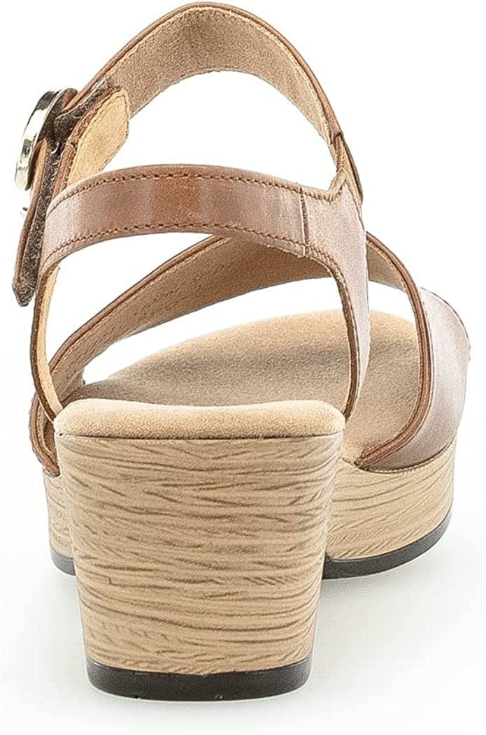 GABOR Komfort Sandalen beige Gabor Comfort Plateau Sandale 22.071.53