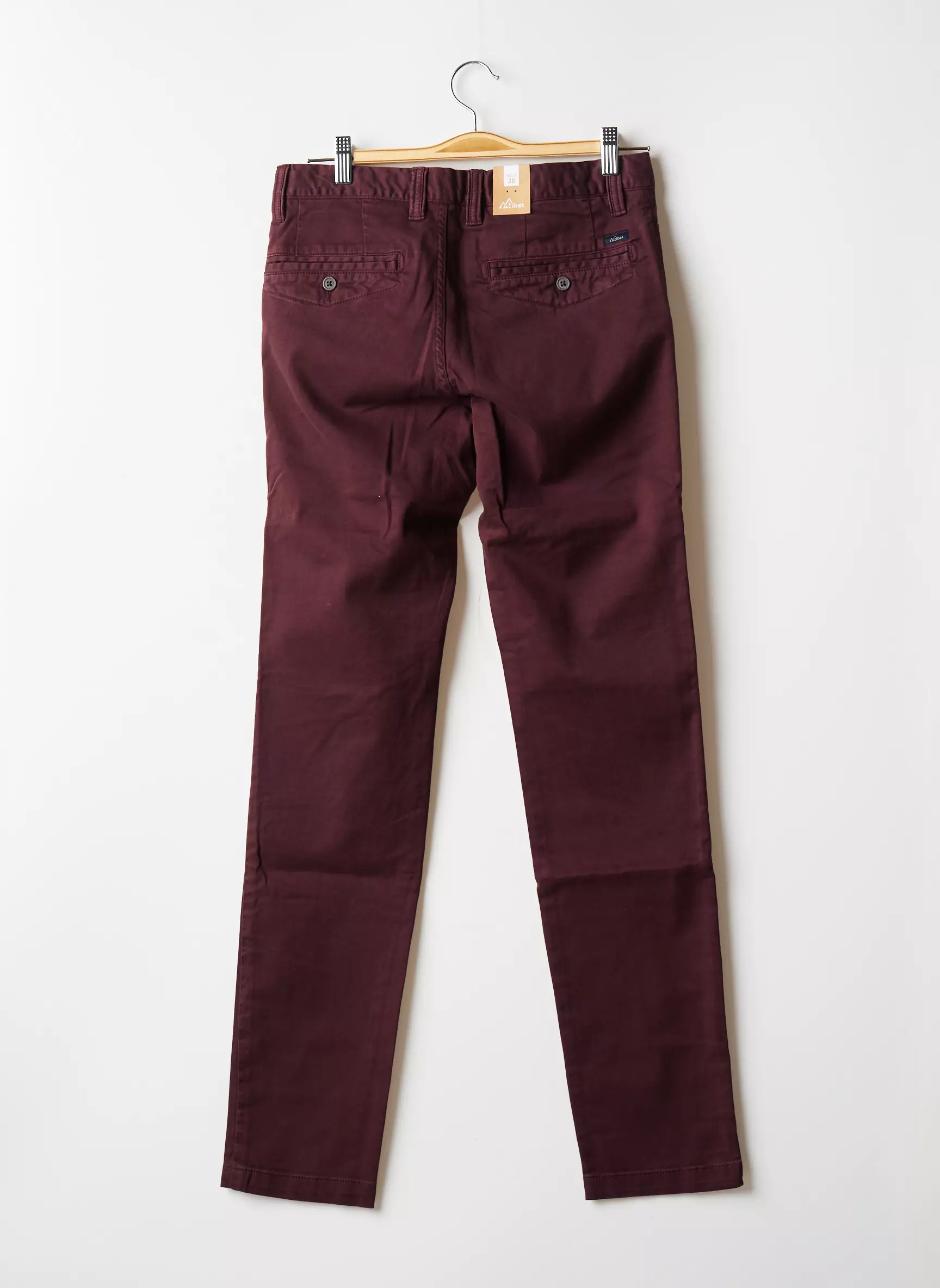 Tibet Pantalons Chino Homme couleur rouge