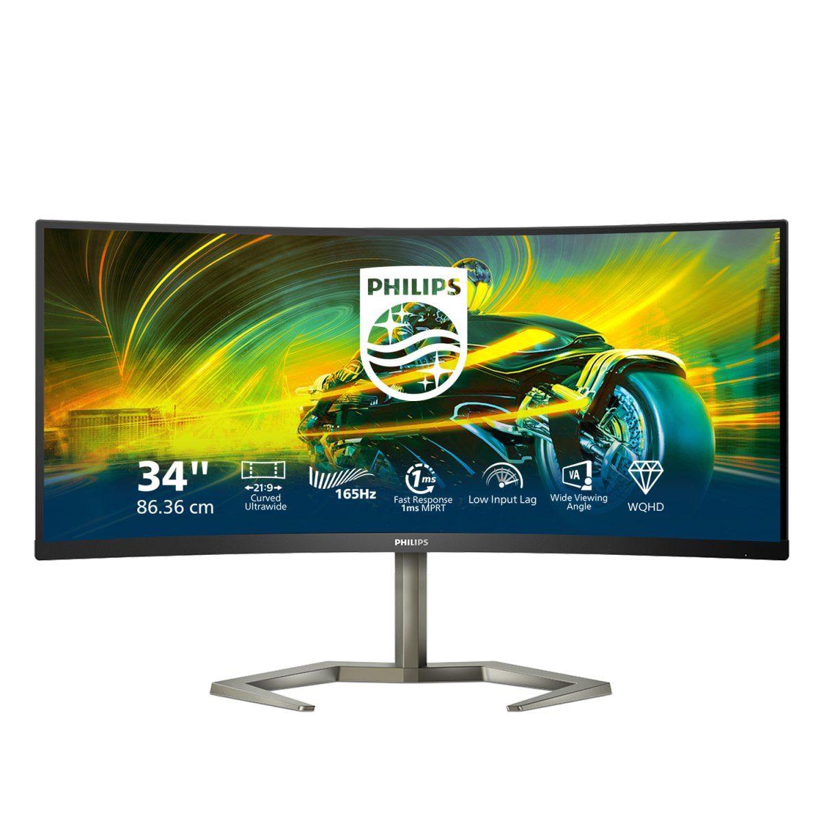 Philips 34M1C5500VA Curved-Gaming-Monitor (86,4 cm/34 