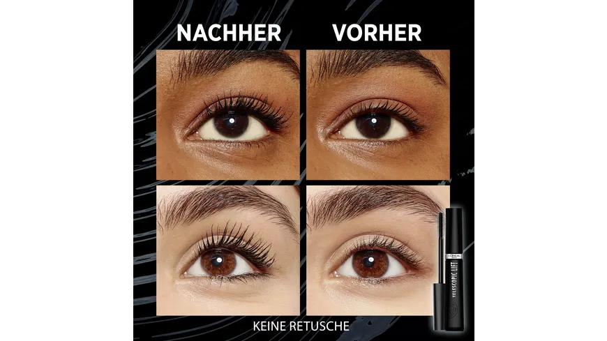 L'ORÉAL PARIS Telescopic Lift Mascara 9.9 ml 0 - schwarz