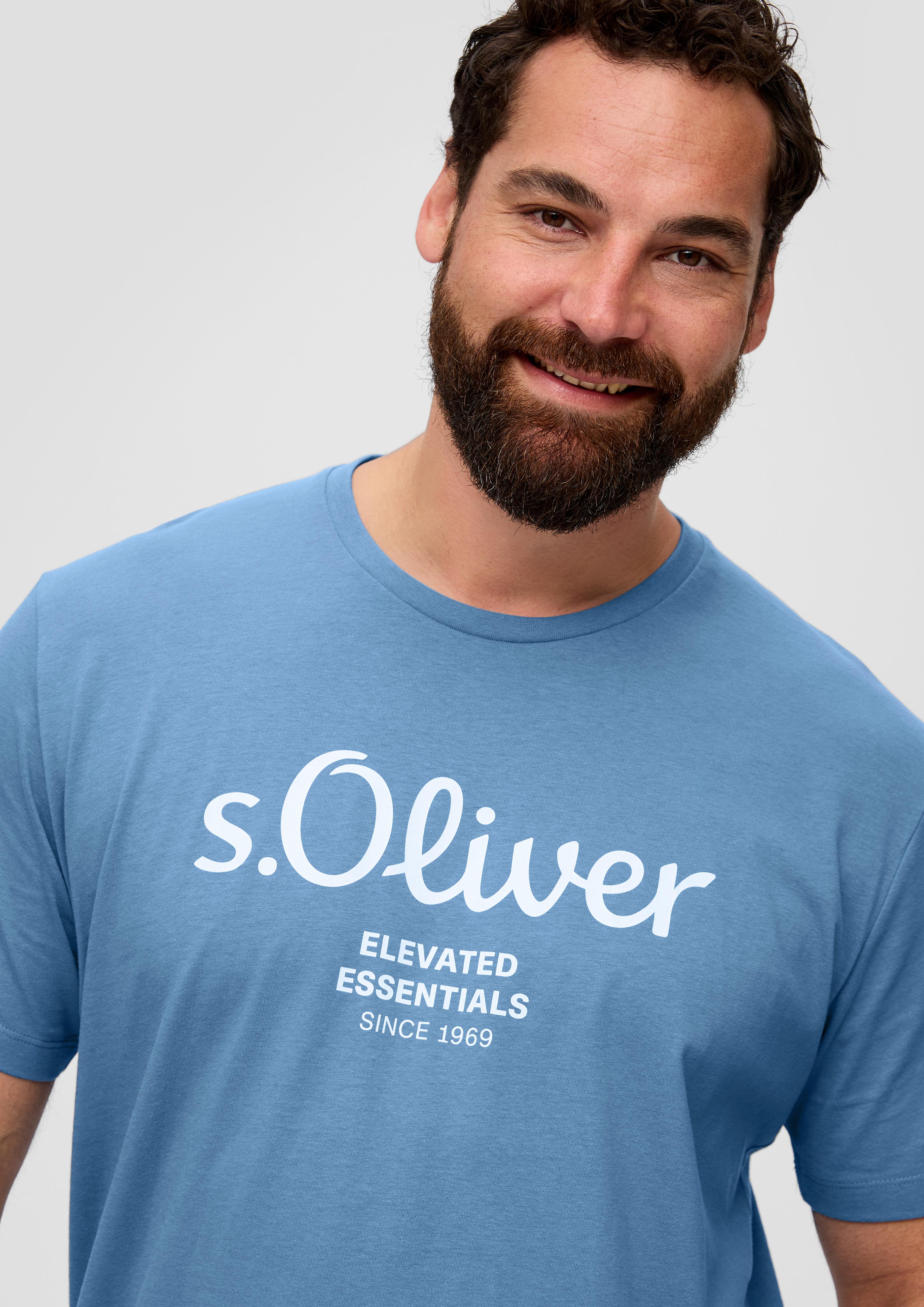 T-Shirt mit Label-Print  2148697-54D1