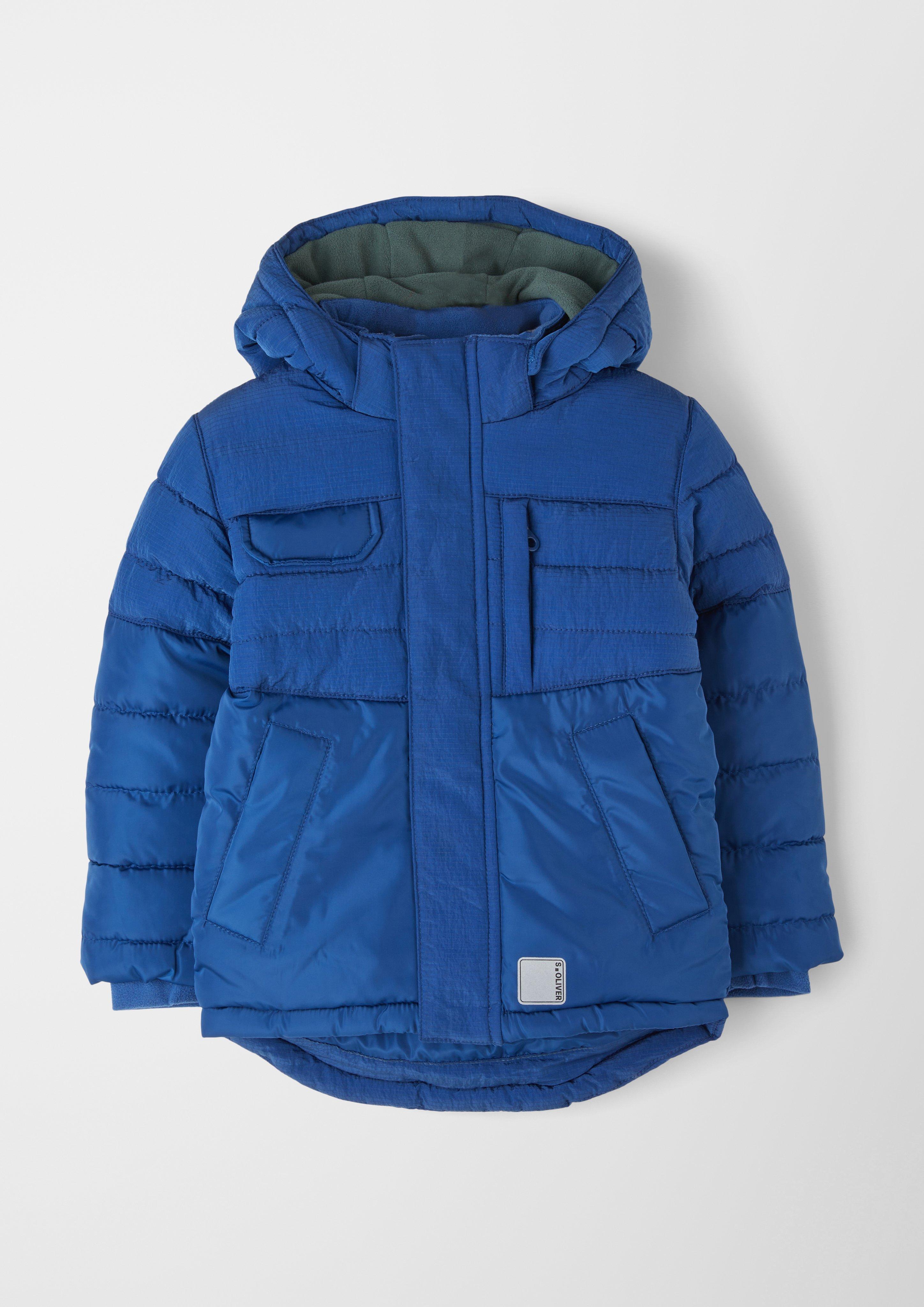 Steppjacke mit abnehmbarer Kapuze  2116397-5490
