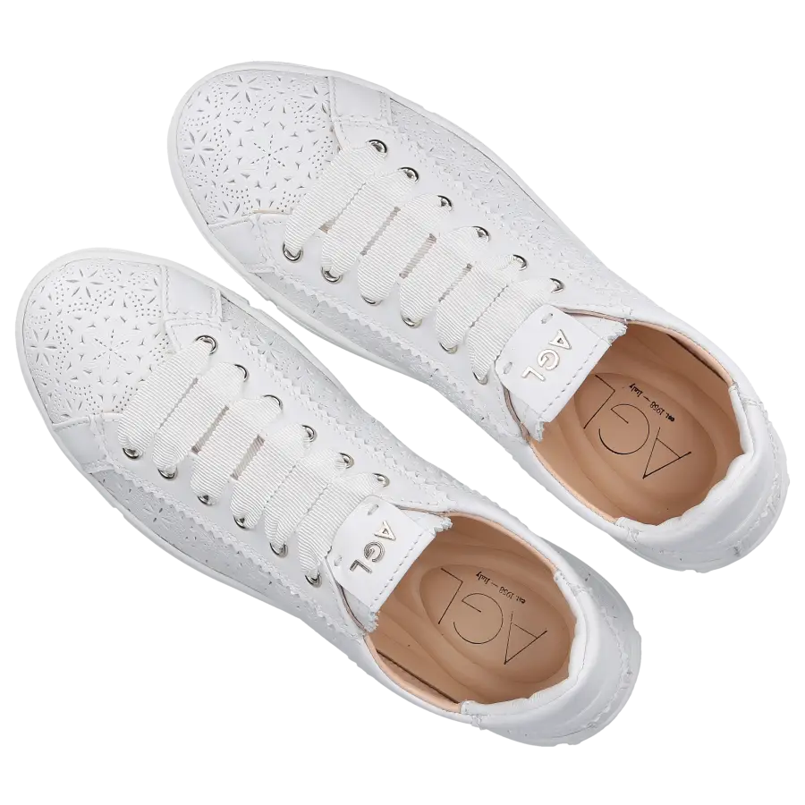 AGL Attilio Giusti Leombruni - Sneaker low D9306085 Kalbsleder - weiß
