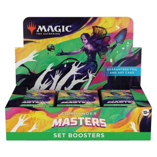 Magic the Gathering: Commander Masters - Set Booster Display (24) (EN)