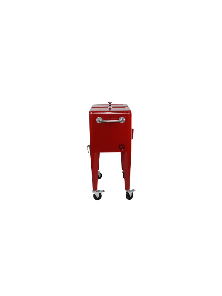 Beachtrekker Kailua Cooler - Kühlbox, Kühlwagen, Getränkekühler, Rot günstig kaufen onesize