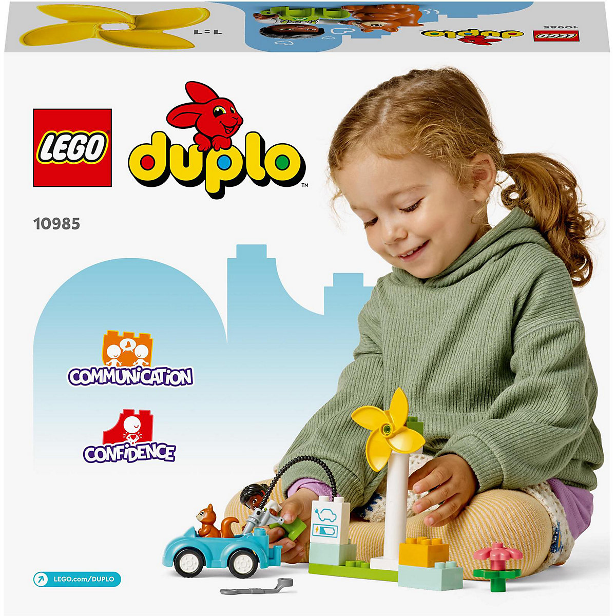 LEGO® DUPLO 10985 Windrad und Elektroauto