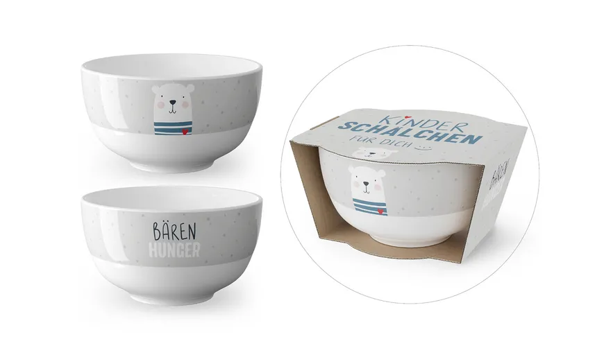 Geschenk für Dich Kinder Schälchen Bärenhunger