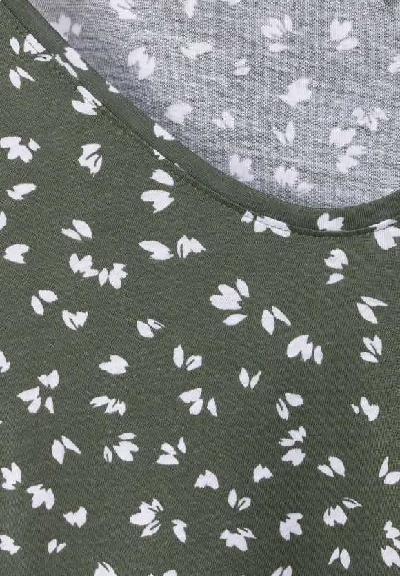 CECIL T-Shirt mit Smokdetails