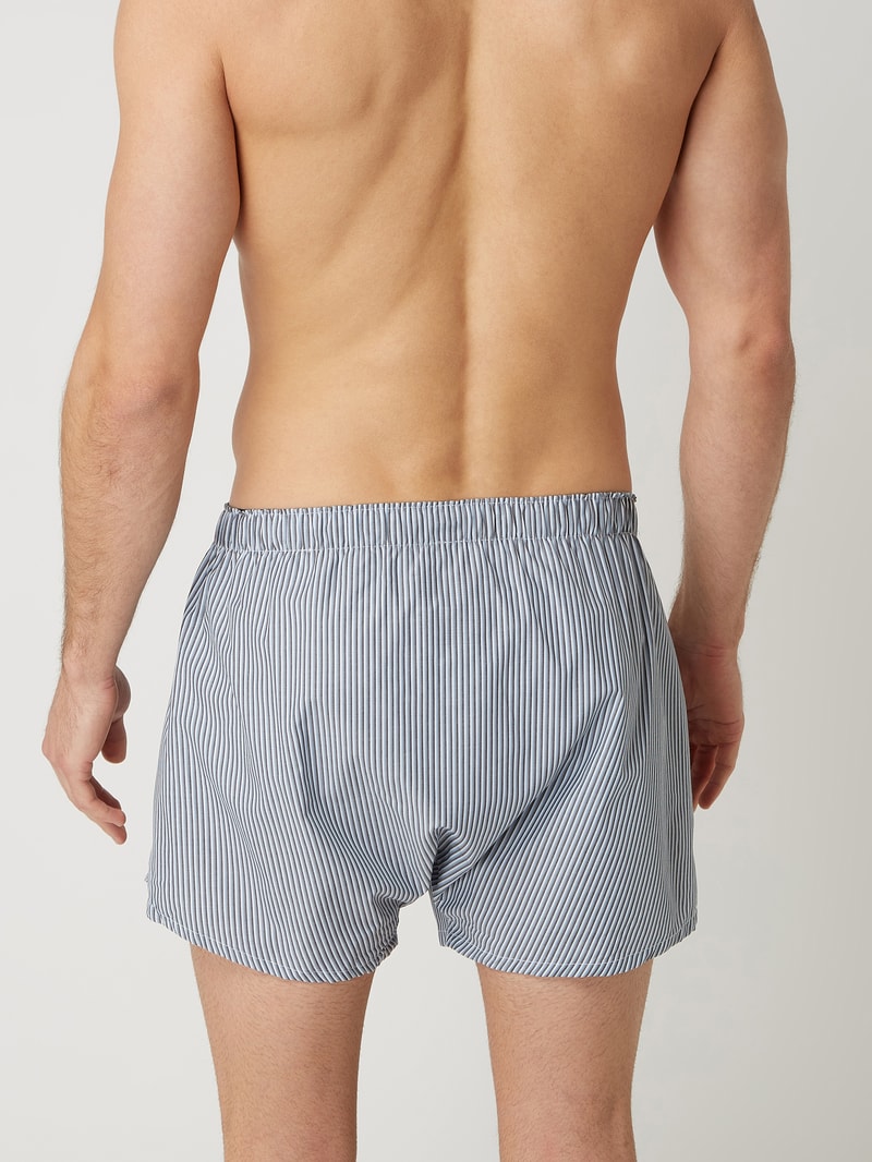 Boxershorts aus Baumwollmischung im 3er-Pack in dunkelblau