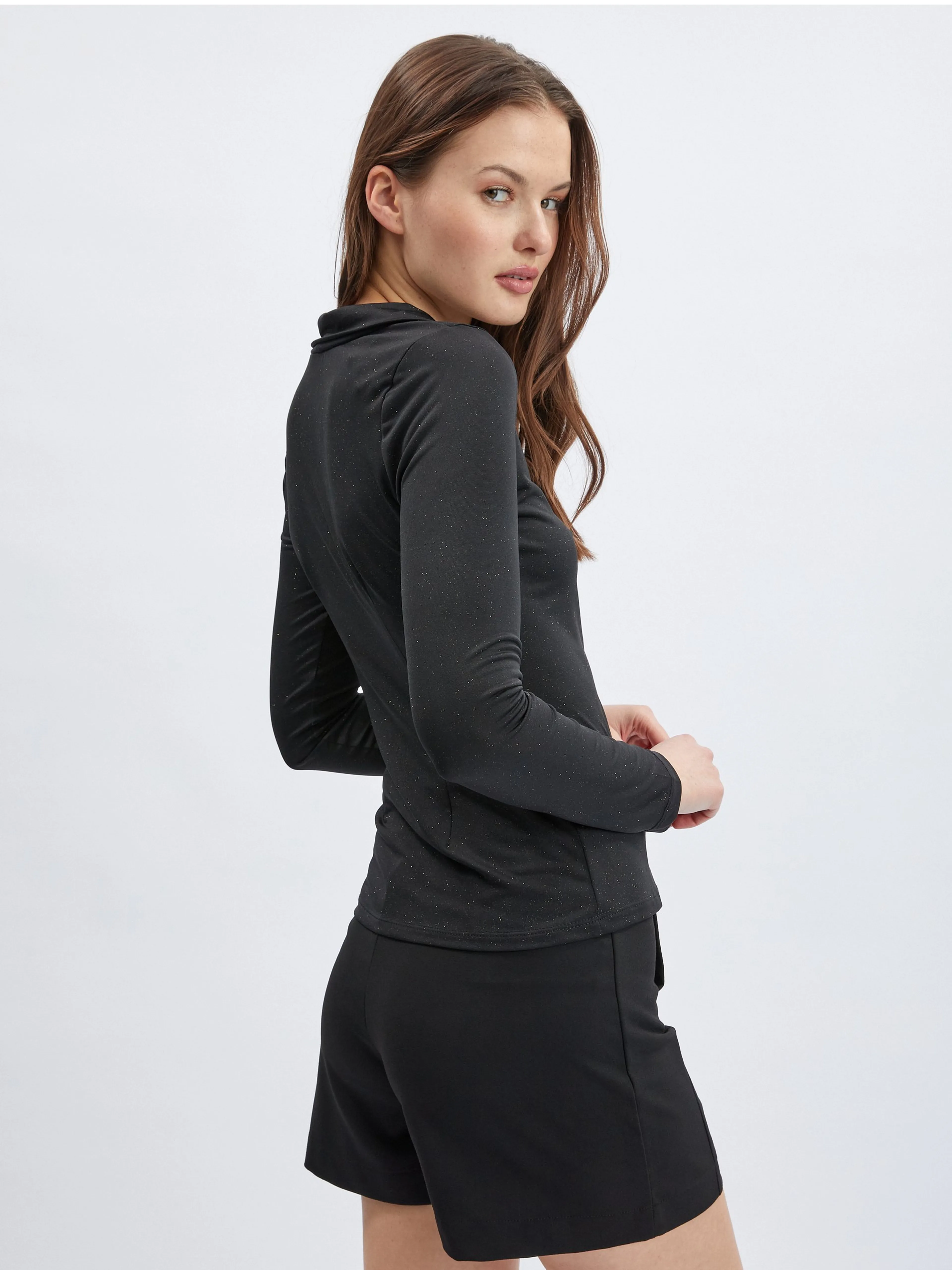 Schwarze Damenbluse ORSAY