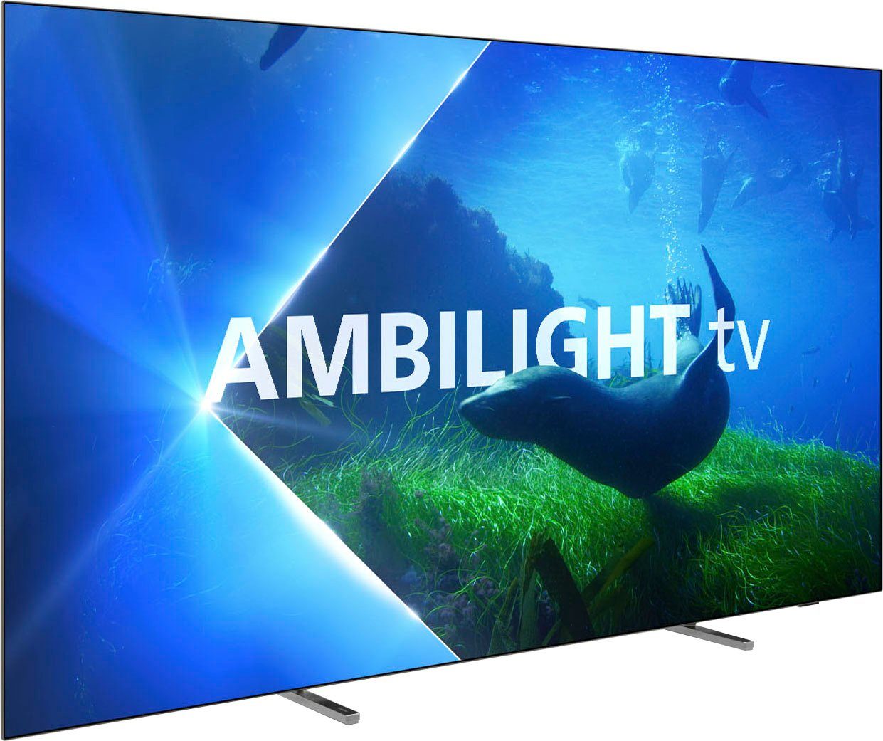 Philips 77OLED808/12 OLED-Fernseher (194 cm/77 Zoll, 4K Ultra HD, Android TV, Google TV, Smart-TV)