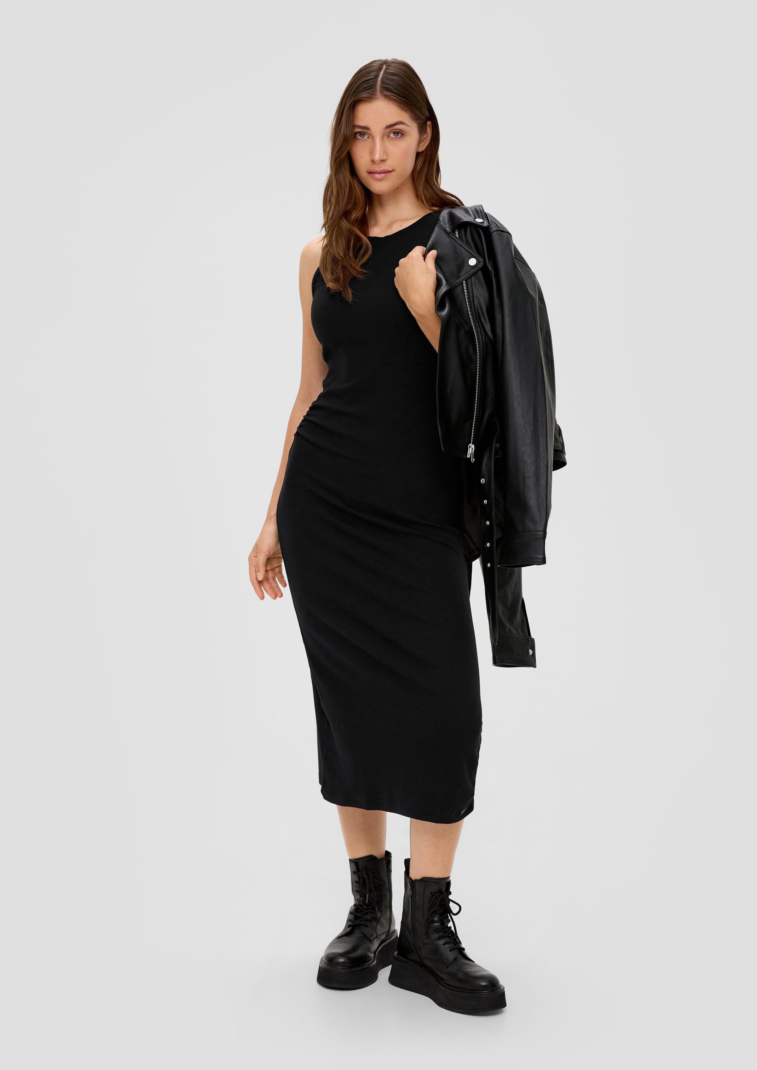 Rippkleid aus Baumwollstretch  2134362-9999